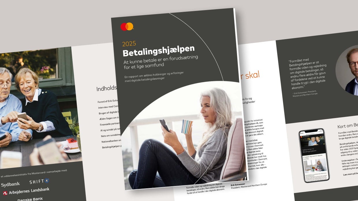 brochure spread on digital payments